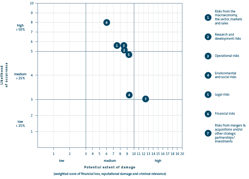 Average scores of the risk categories (graphic)